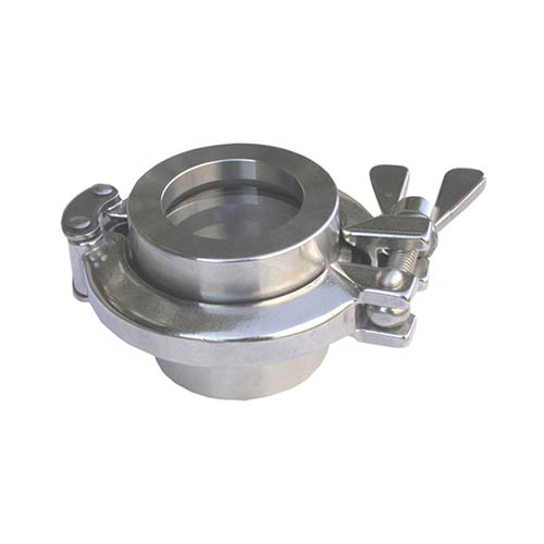 Clamp-flat-sight-glass