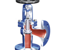 FABA PLUS 12047 - Válvula de Interrupción con Fuelle PASO ANGULAR